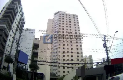 Flat à venda na Avenida Portugal, Centro, Santo André