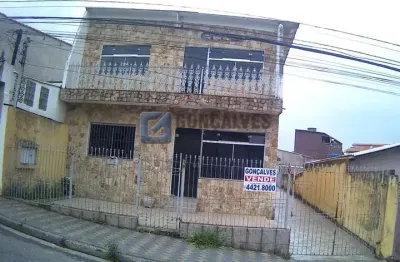 Sobrado 6 dormitórios,  245 mts² no parque novo oratório em santo andré