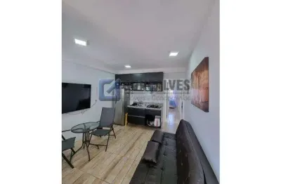 Apartamento com 2 quartos à venda na das figueiras, r, campestre, santo andré, 43 m2 por r$ 400.000
