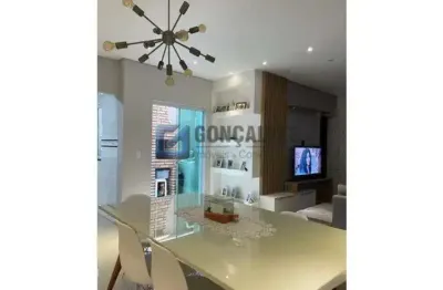 Apartamento com 3 quartos à venda na rua lupércio de miranda, campestre, santo andré, 90 m2 por r$ 560.000