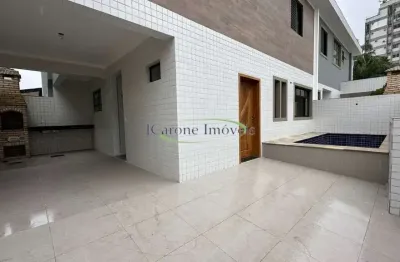 Venda de sobrado totalmente reformado com lazer e 3 suítes - vila belmiro - santos / sp