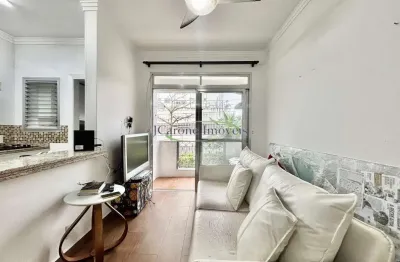 Venda ou permuta de apartamento de 1 quarto perto da  praia das astùrias no guarujá / sp