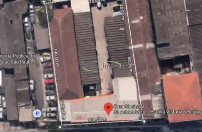 Terreno com 1.845m² a venda em ótima localização no centro de santos / sp