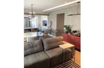 Apartamento com 2 quartos à venda na avenida capuava, vila homero thon, santo andré, 107 m2 por r$ 1.100.000