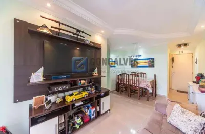 Apartamento com 3 quartos à venda na pedro americo, av, vila homero thon, santo andré, 59 m2 por r$ 354.000