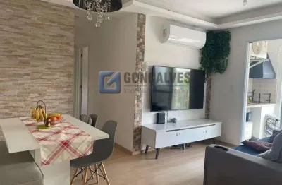Apartamento com 2 quartos, 60,7 m2, no bairro barcelona em são caetano do sul