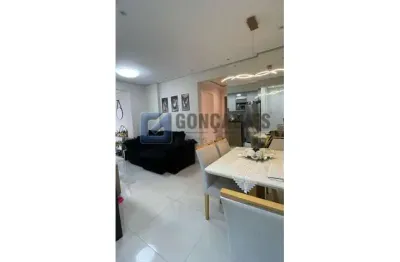 Apartamento com quintal 100m² no bairro oswaldo cruz em são caetano