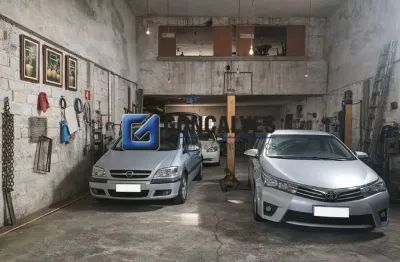 Galpão Industrial com 210m² e Residencial no Piso Superior com 210m² no Bairro Santo Antônio em São Caetano do Sul