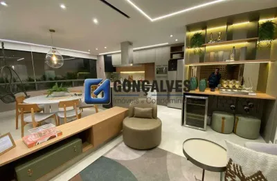 Apartamento de 3 suítes à venda em São Caetano do Sul – 104 m² com varanda gourmet e 2 vagas