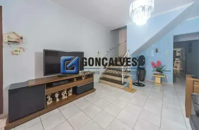 Sobrado Residencial 2 Quartos com 2 Vagas - Vila Scarpelli, Santo André