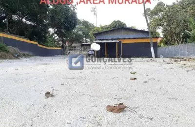 Terreno comercial para alugar na rua frank perkins, batistini, são bernardo do campo, 600 m2 por r$ 4.500