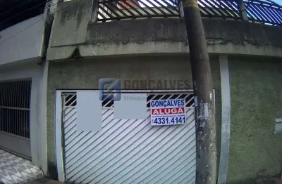 Casa comercial com 1 sala para alugar na rua regente lima e silva, ferrazópolis, são bernardo do campo, 135 m2 por r$ 5.000