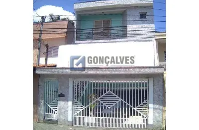 Casa com 4 quartos para alugar na rua abrahão delega, jardim ocara, santo andré, 195 m2 por r$ 4.200