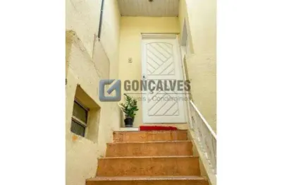 Casa com 1 quarto para alugar na rua doutor oscar bernardes, vila palmares, santo andré, 70 m2 por r$ 1.350