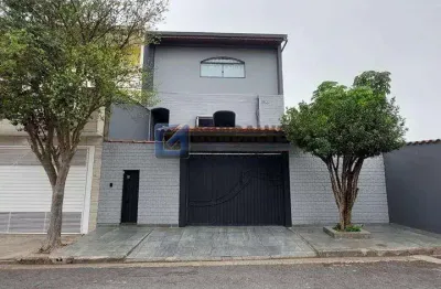 Casa com 3 quartos para alugar na marcos andreotti, r, jardim rina, santo andré, 226 m2 por r$ 4.550
