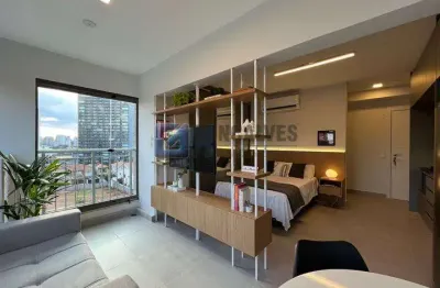 Apartamento com 1 quarto para alugar na rua eduardo carlos pereira, ipiranga, são paulo, 33 m2 por r$ 3.600