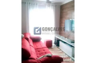 Apartamento com 3 quartos para alugar na loreto, av, jardim santo andré, santo andré, 60 m2 por r$ 1.750