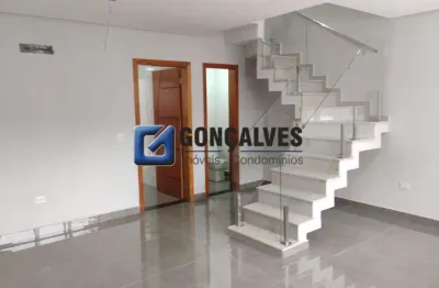 Sobrado Residencial com 3 suítes em Vila Alzira, Santo André – 136 m², 2 vagas