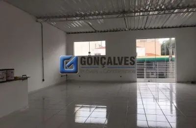 Salão Comercial para Aluguel com 250 m² em Rudge Ramos, São Bernardo do Campo