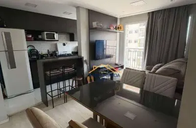Apartamento com 2 dormitórios à venda, 50 m² por r$ 260.000,00 - cariobinha - americana/sp