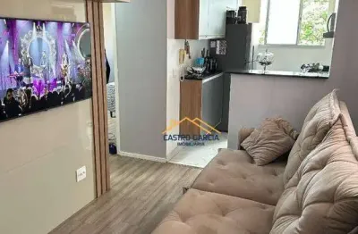 Apartamento com 2 dormitórios à venda, 47 m² por r$ 218.000,00 - jardim recanto - americana/sp