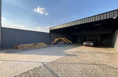 Galpão para alugar, com 145 m² de área útil por r$ 3.575/mês - jardim mirandola - americana/sp