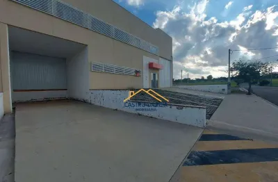 Galpão para alugar, 842 m² por r$ 14.163,09/mês - parque industrial souza queiroz - limeira/sp