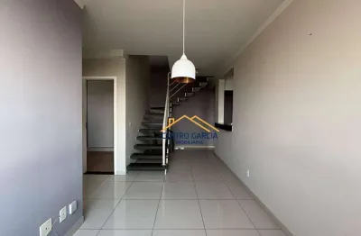 Apartamento duplex com 2 quartos para alugar, contendo 98 m² de área útil no spazio acrópolis - vila belvedere - americana/sp