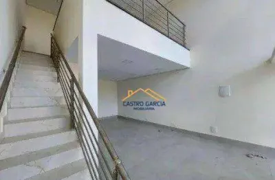 Salão para alugar, 71 m² por r$ 3.557/mês - jardim são domingos - americana/sp