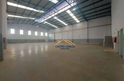 Galpão para alugar, 894 m² por r$ 14.050,00/mês - parque industrial souza queiroz - limeira/sp