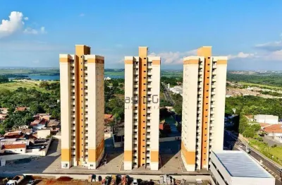 Apartamento com 2 dormitórios para alugar, 59 m² por r$ 1.661,00/mês - praia azul - americana/sp