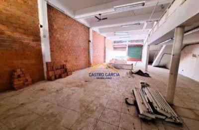 Salão para alugar, com 170 m² de área útil no centro - americana/sp