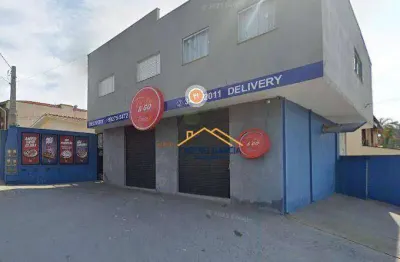 Salão para alugar, 127 m² por r$ 3.148,49/mês - parque novo mundo - americana/sp