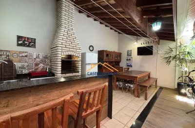 Casa com 2 quartos para alugar, contendo 125 m² de área útil no parque nova carioba - americana/sp