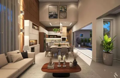 Casa com 3 dormitórios à venda, 220 m² por r$ 1.970.000,00 - jardim firenze - santa bárbara d'oeste/sp