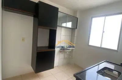 Apartamento com 2 quartos para alugar, sendo 43 m² de área útil - Residencial Parque Alliance - Americana/SP
