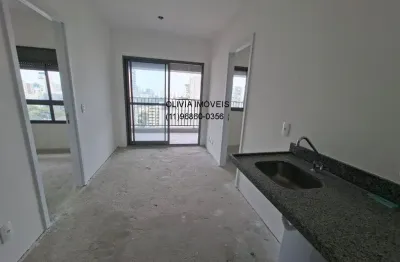 Apartamento à venda em são paulo-sp, em santo amaro. 2 quartos, 1 sala, 1 banheiro, 41 m² ao lado metrô borba gato