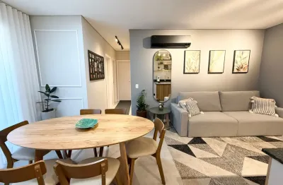 Apartamento todo mobiliado no anita garibaldi com 3 dormitórios.