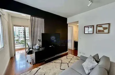 Apartamento com 1 dormitório para alugar, 50 m² por R$ 5.156/mês - Itaim Bibi - São Paulo/SP