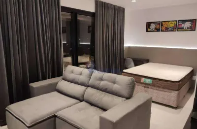 Studio com 1 dormitório para alugar, 37 m² por R$ 5.745,00/mês - Campo Belo - São Paulo/SP