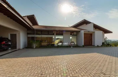 Casa com 5 dormitórios à venda, 868 m² por r$ 4.600.000,00 - ivoturucaia - jundiaí/sp