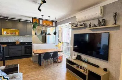 Apartamento com 3 dormitórios à venda, 77 m² por r$ 699.000,00 - bosque dos jacarandás - jundiaí/sp