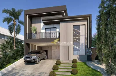 Casa com 4 dormitórios à venda, 240 m² por r$ 700.000 - condomínio residencial laguna clube - várzea paulista/sp