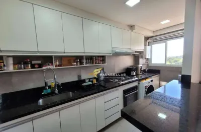 Apartamento com 3 dormitórios à venda, 77 m² por r$ 690.000 - bosque dos jacarandás - condomínio myriad - jundiaí/sp