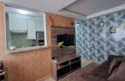 Apartamento com 2 dormitórios à venda, 52 m² por r$ 293.000,00 - recanto quarto centenário - jundiaí/sp