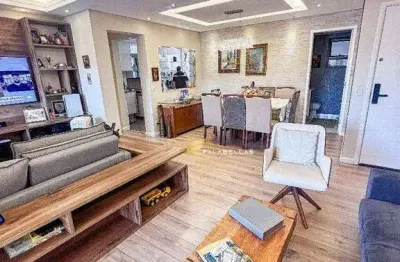 Apartamento com 3 dormitórios à venda, 127 m² por r$ 1.299.000,00 - vila isabel eber - jundiaí/sp