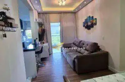 Apartamento com 2 dormitórios à venda, 66 m² por r$ 570.000,00 - flex jundiaí - jundiaí/sp
