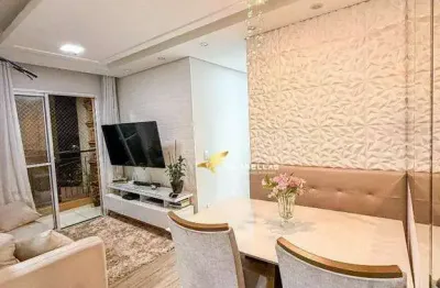 Apartamento com 2 dormitórios à venda, 50 m² por r$ 370.000,00 - vila nambi - jundiaí/sp
