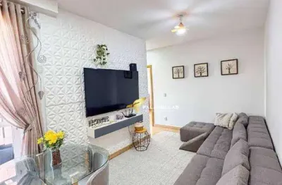 Apartamento com 2 dormitórios à venda, 52 m² por r$ 480.000,00 - bosque dos jacarandás - jundiaí/sp