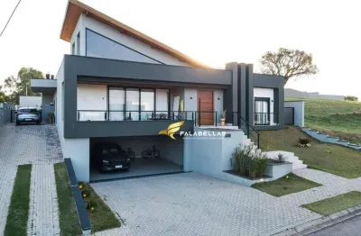 Casa com 4 dormitórios à venda, 400 m² por r$ 3.900.000,00 - dos medeiros - jundiaí/sp